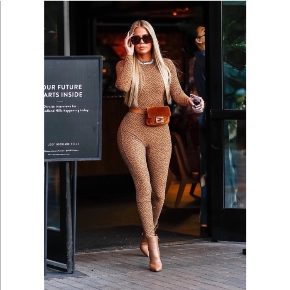 GORGEOUS NWT FENDI x SKIMS Bodysuit Catsuit Jumpsuit